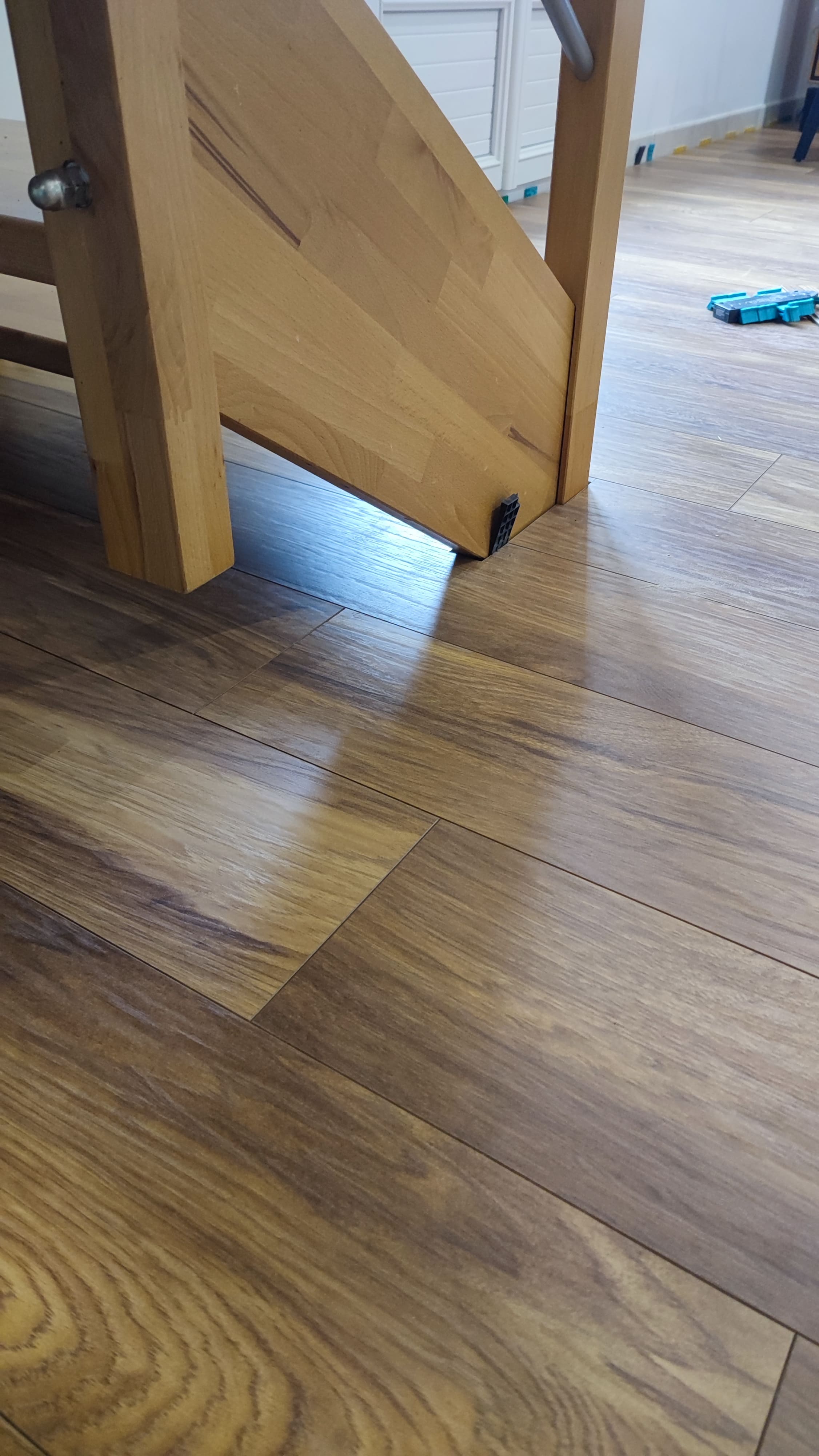Pose de parquet flottant
